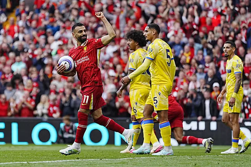 محمد صلاح يحطّم رقمه القياسي مع ليفربول