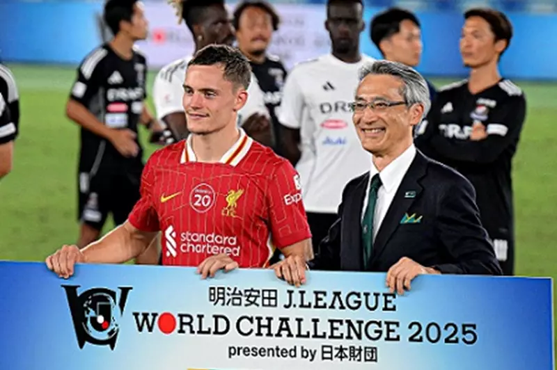 حصل فيرتز على جائزة رجل المباراة بعد مباراة ف...