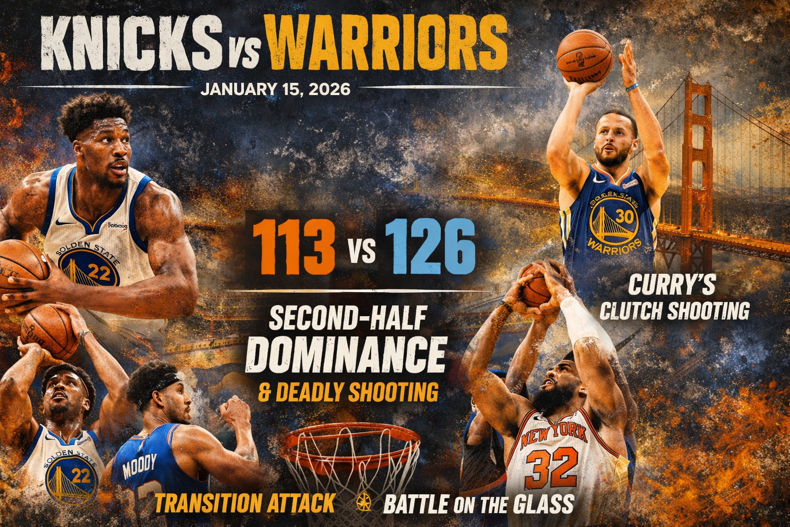 Warriors 126-113 Knicks: The Tactical Story Behind Golden State’s Latest Win